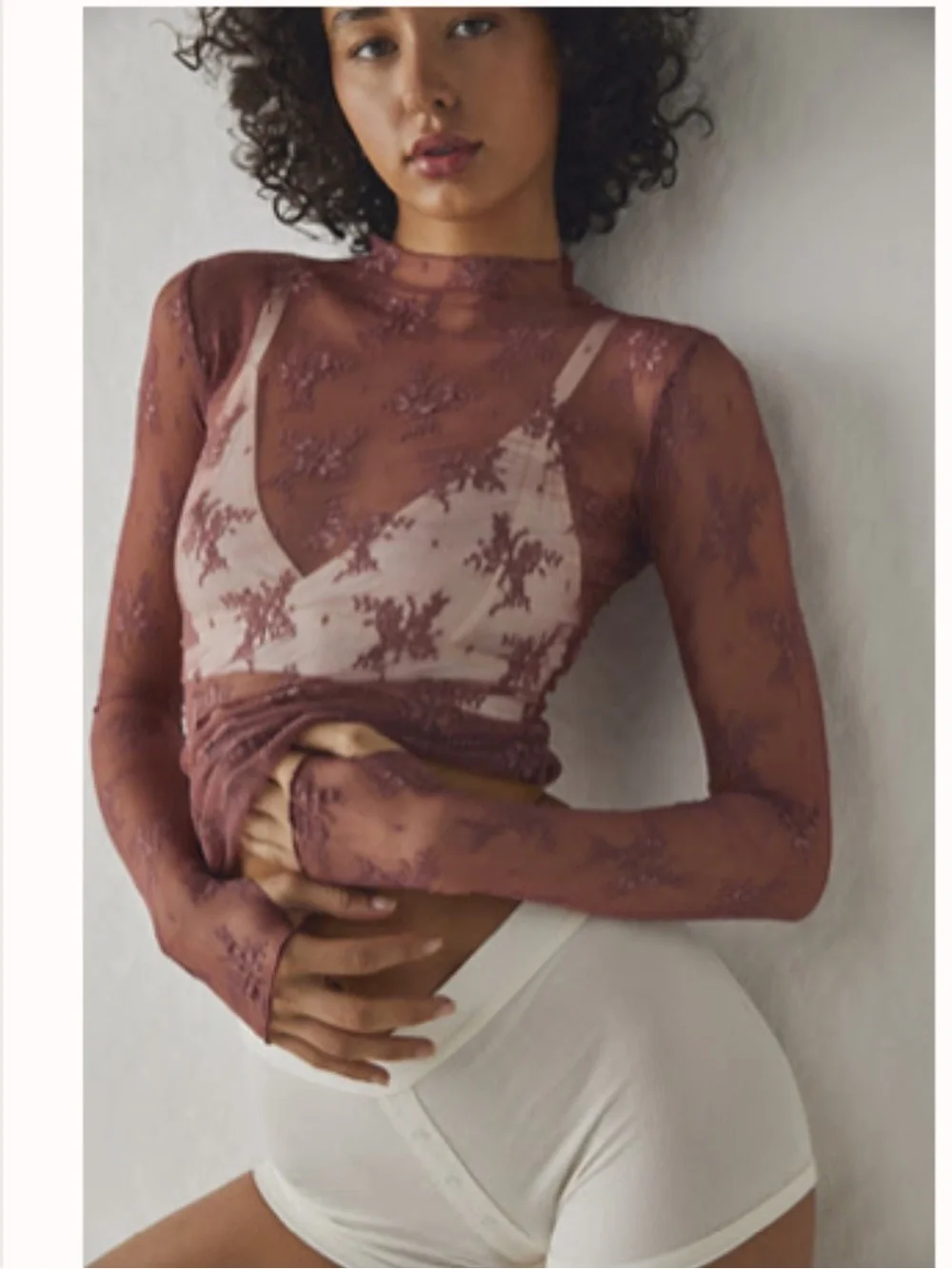 Free People Lady Lux Layering Top